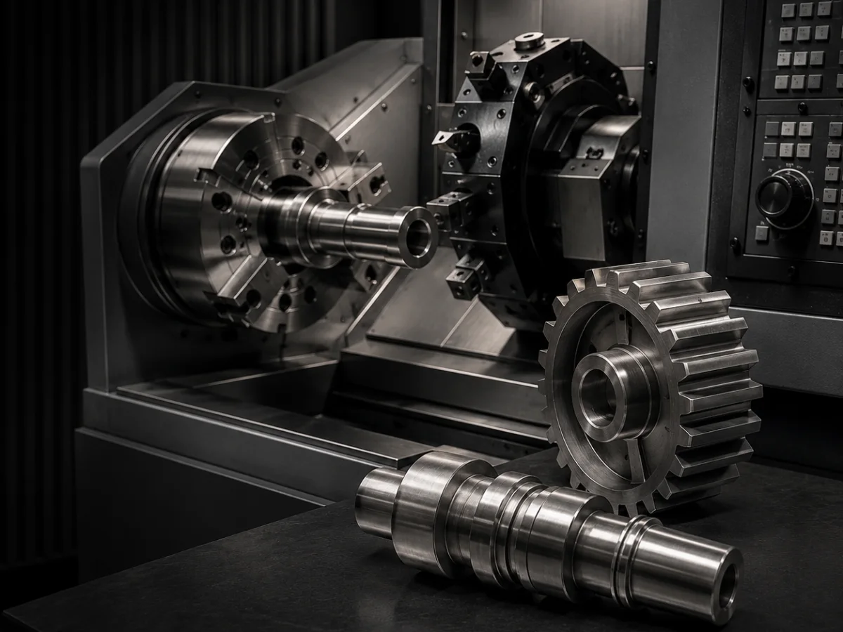Maquinado de precisión en torno CNC de MGP